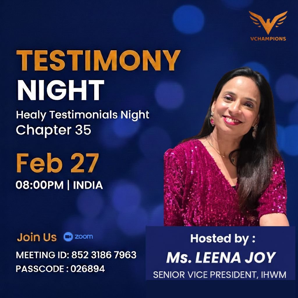 Testimonial Night 2026