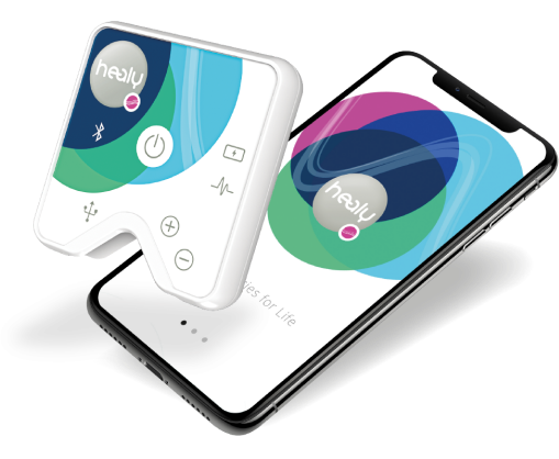 Healy Mobile App With Healy Device